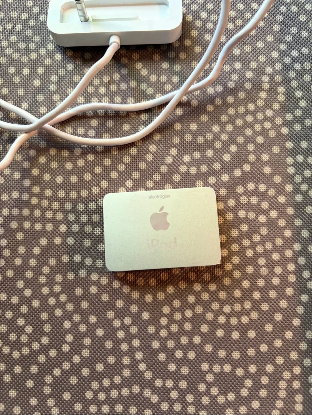 iPod shuffle silver